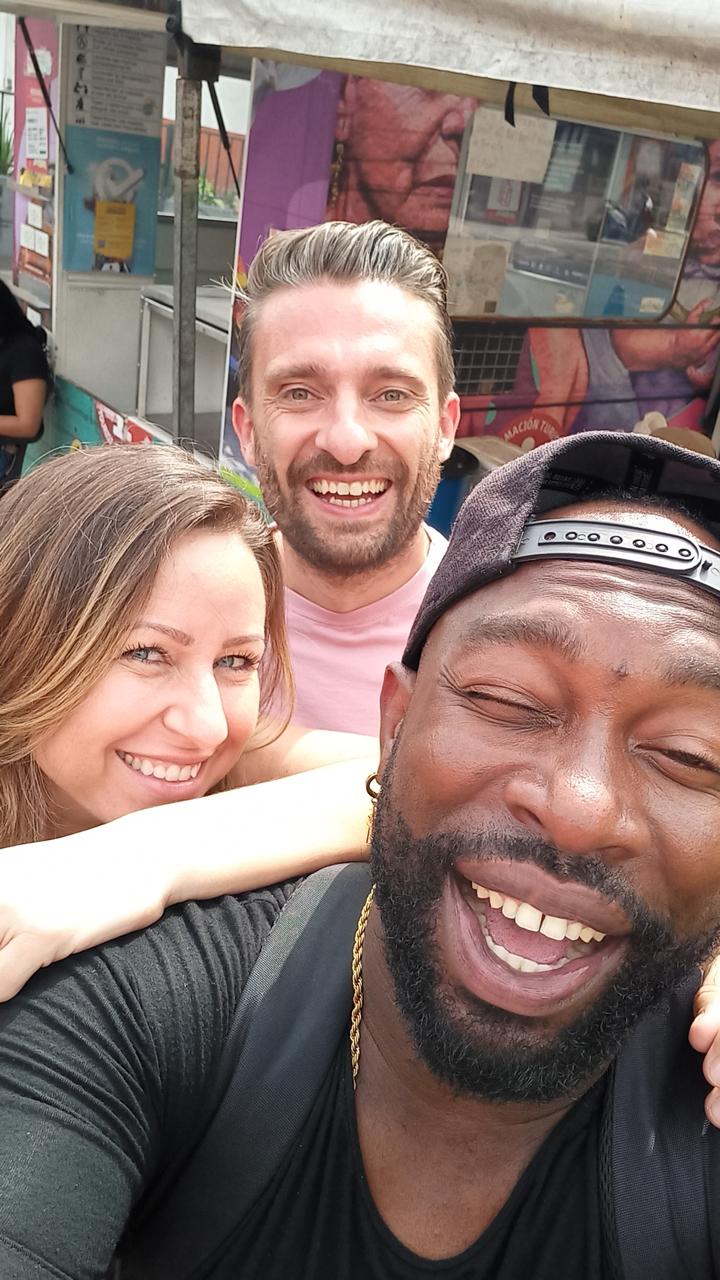 Friends having fun